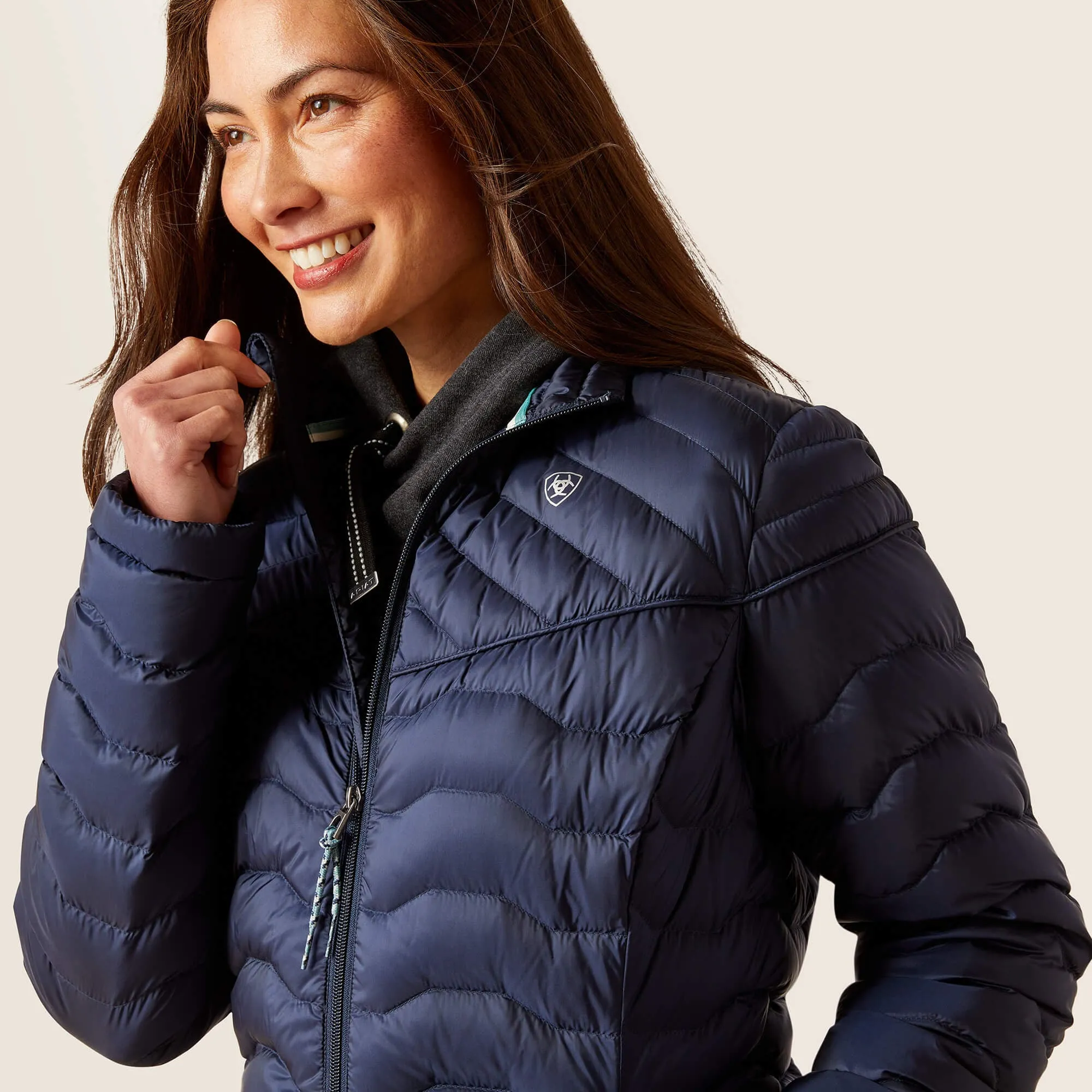Ariat Ladies Ideal Down Coat - Navy