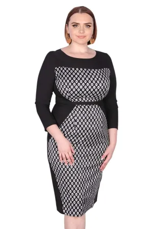 Black Stylish Office Dress