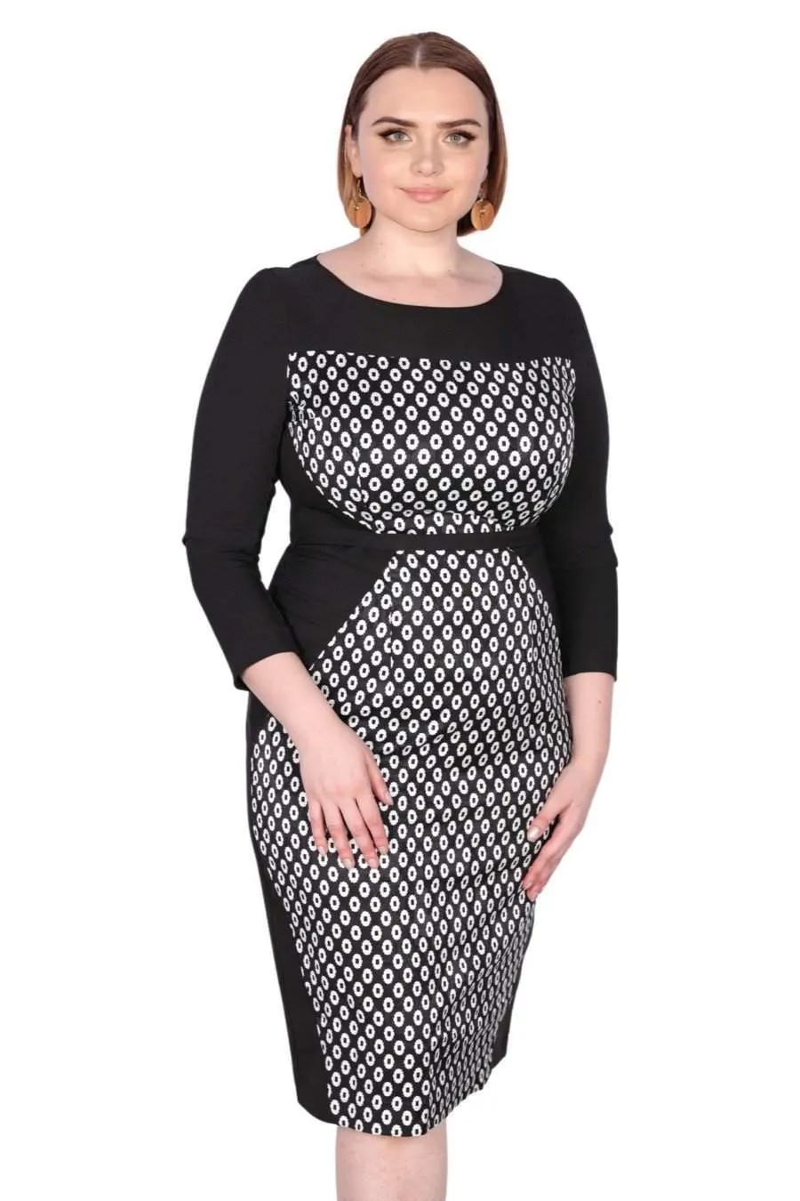 Black Stylish Office Dress