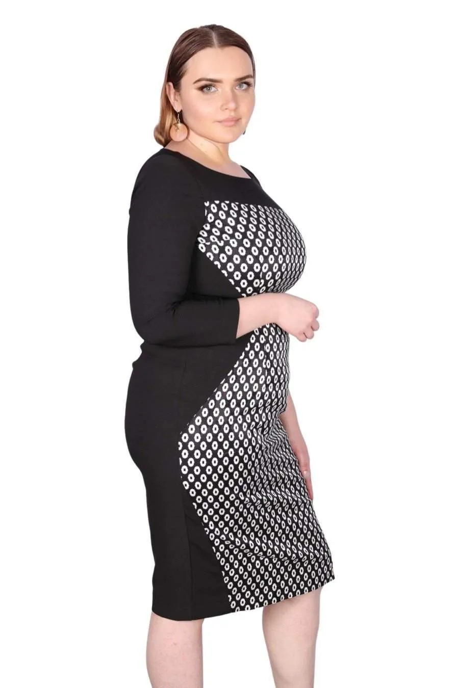 Black Stylish Office Dress
