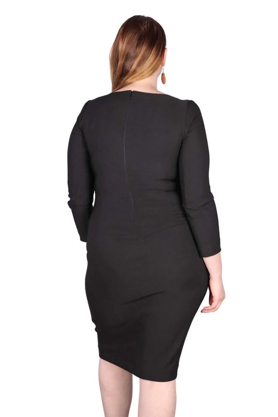 Black Stylish Office Dress
