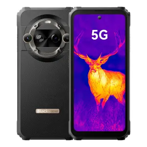 Blackview BL9000 Pro 5G 12 512GB FLIR® Lepton 3.5 Thermal lmaging Camera MyFLIR® Pro APP 6.78-inch Dimensity 8020 6nm Ruggedized Cellphone