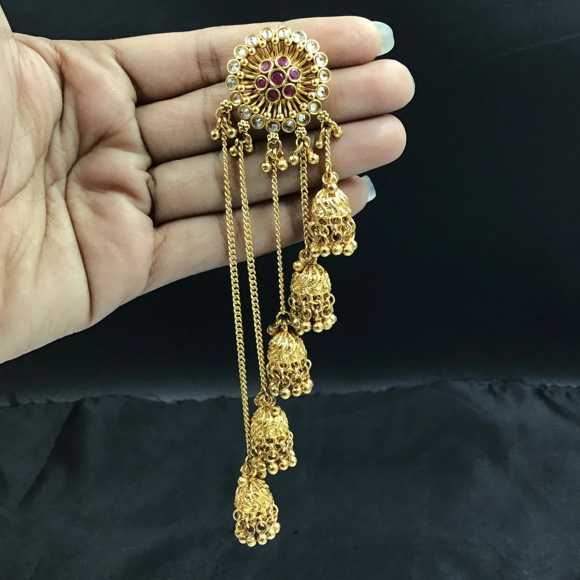 Champagne Gold Look Earring 7408-0859