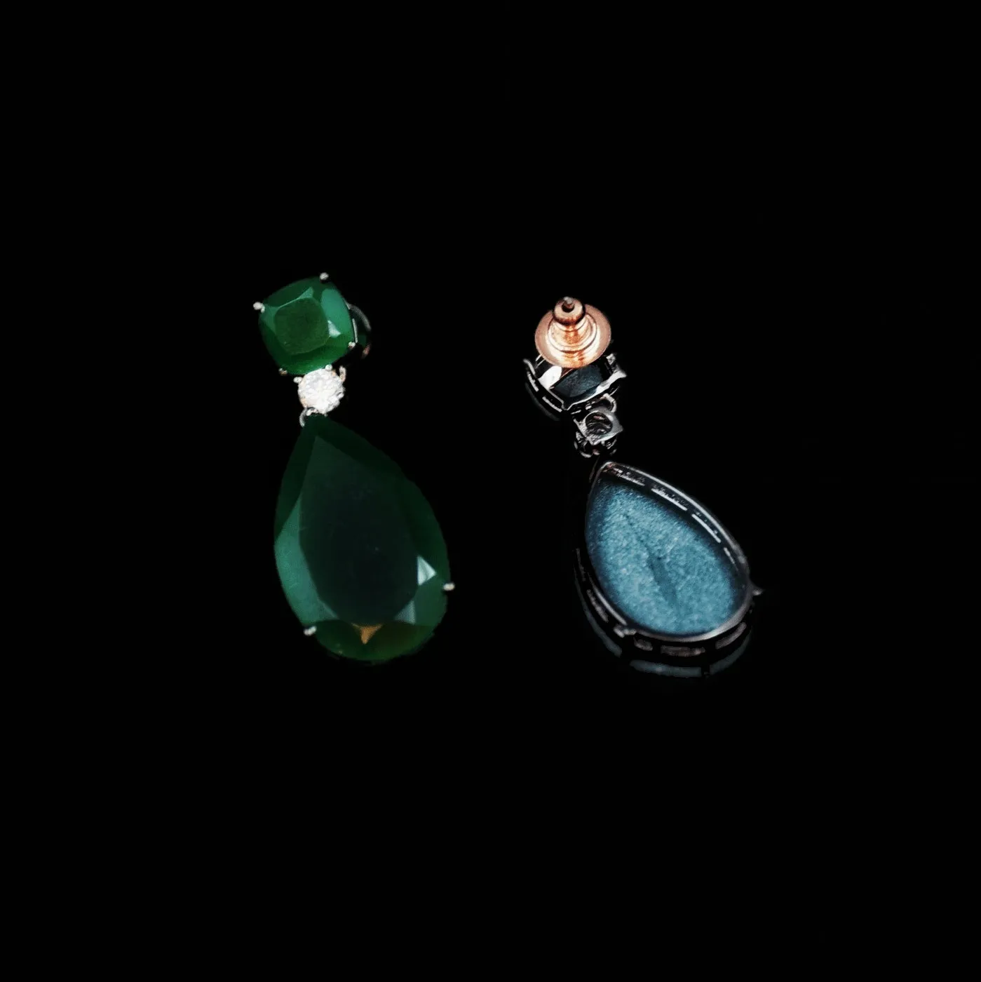 Danglers Zircon/AD Earring 6056-08