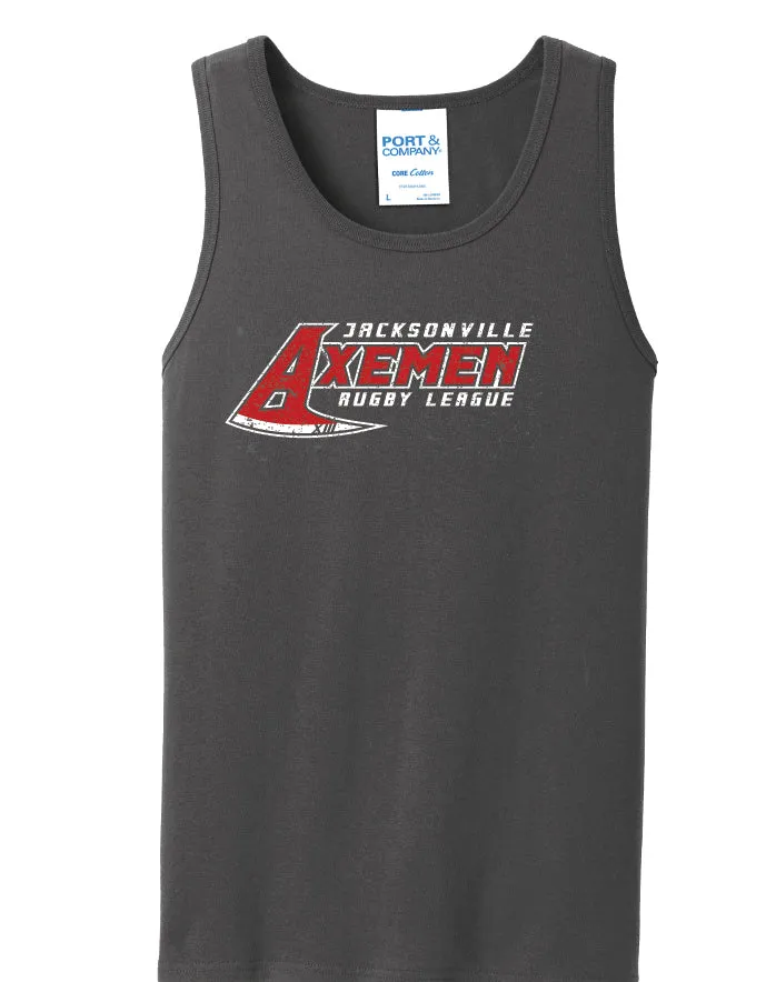 Gray Tank-top with Classic Axemen Logo