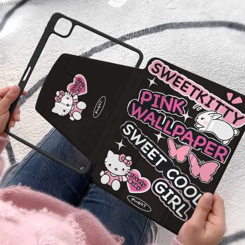 Kawaii Stylish Hello Kitty iPad Case