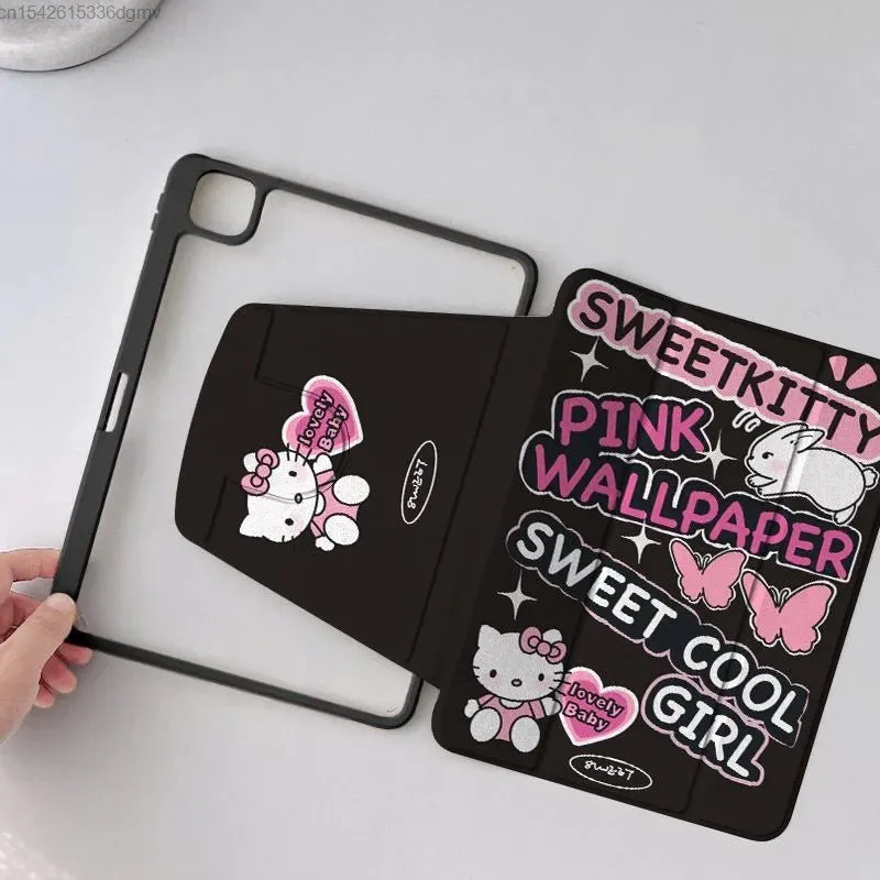 Kawaii Stylish Hello Kitty iPad Case