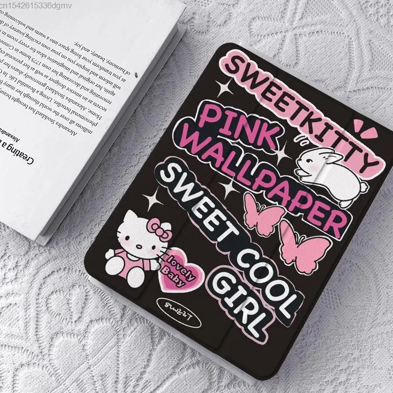 Kawaii Stylish Hello Kitty iPad Case