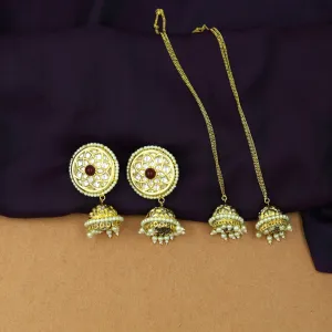 Kundan stylish jhumki 5660-9725