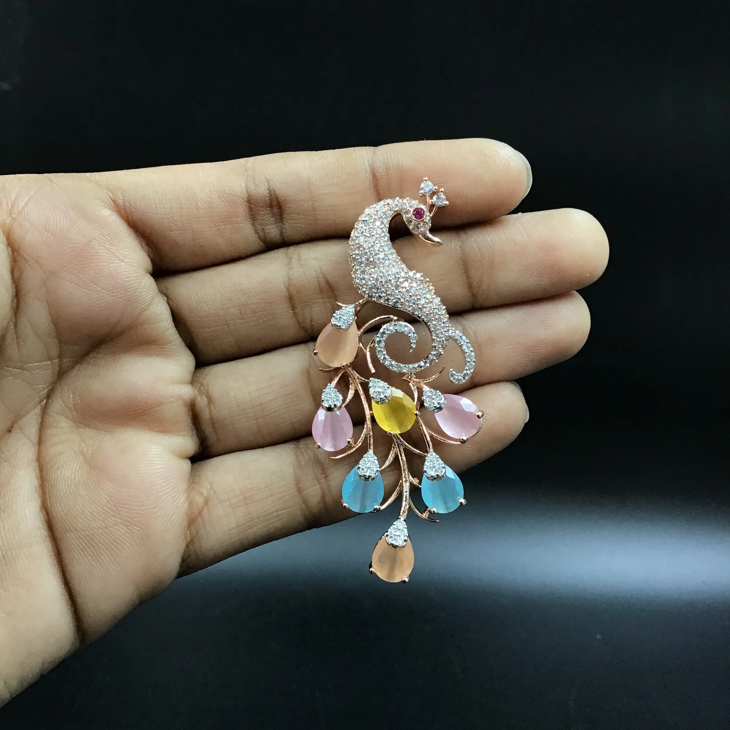 Light Earring Zircon/AD Earring 7391-34