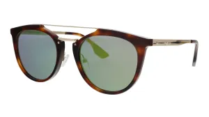 McQ MQ0037S-002 Havana Aviator Sunglasses