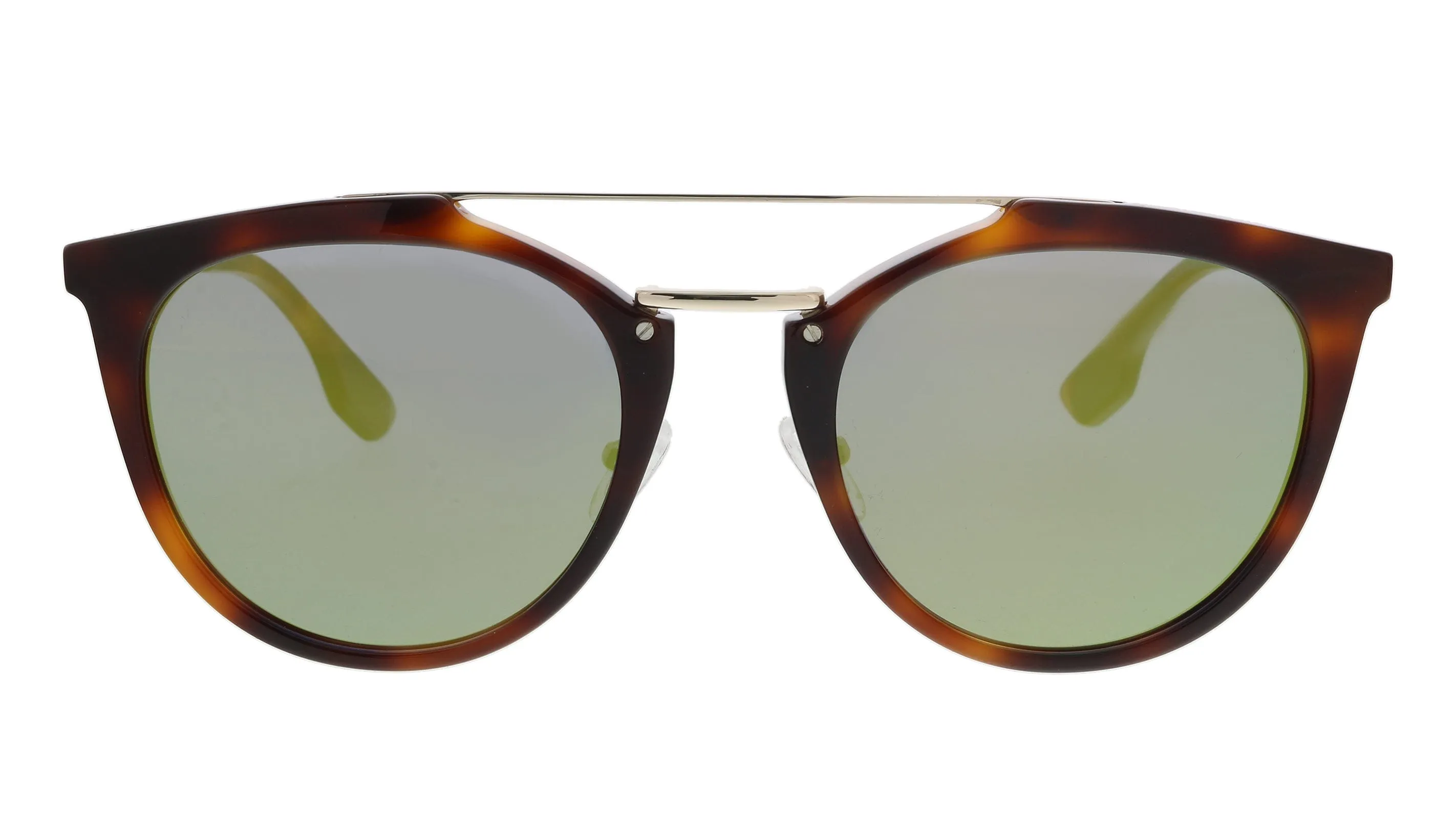 McQ MQ0037S-002 Havana Aviator Sunglasses