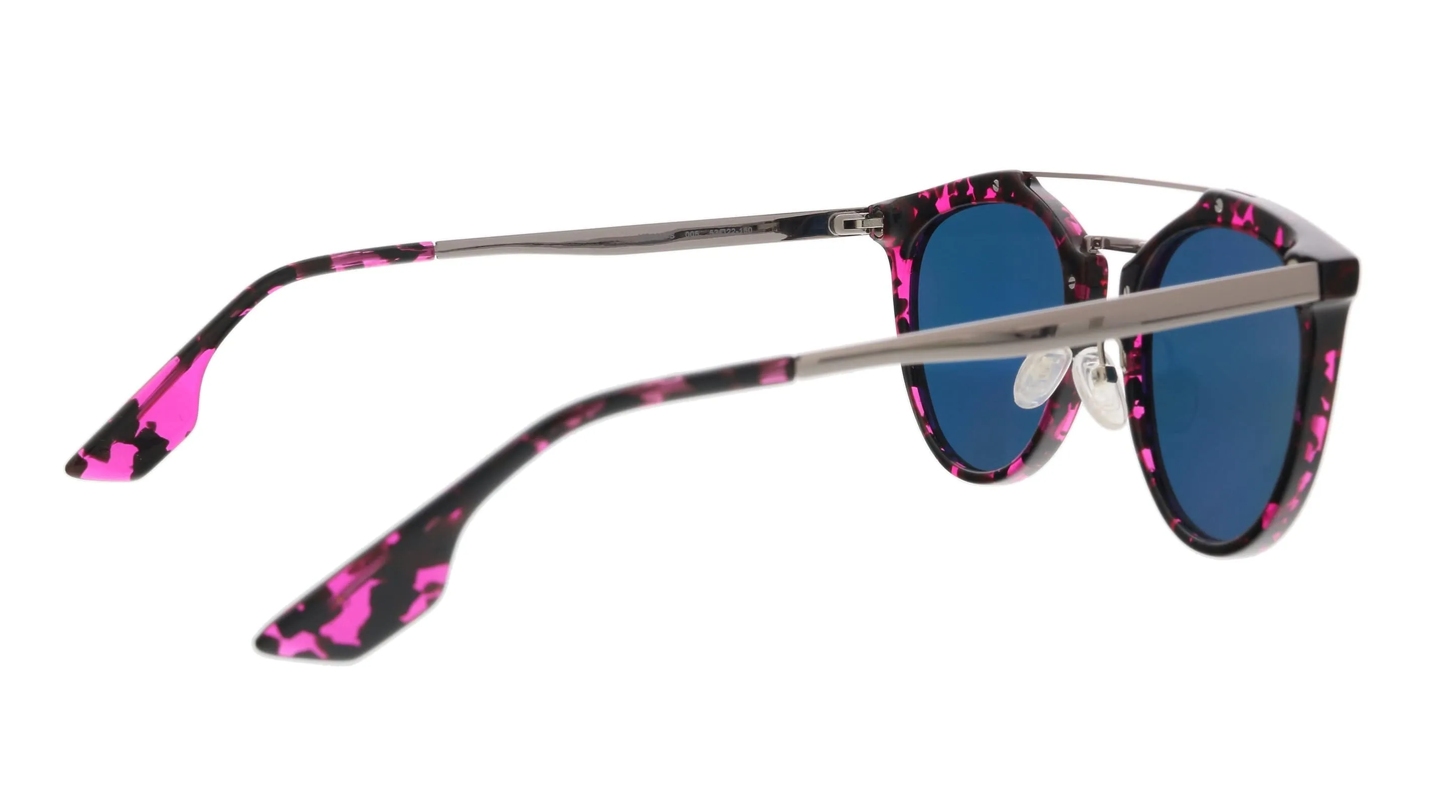 McQ MQ0037S-005 Pink Aviator Sunglasses
