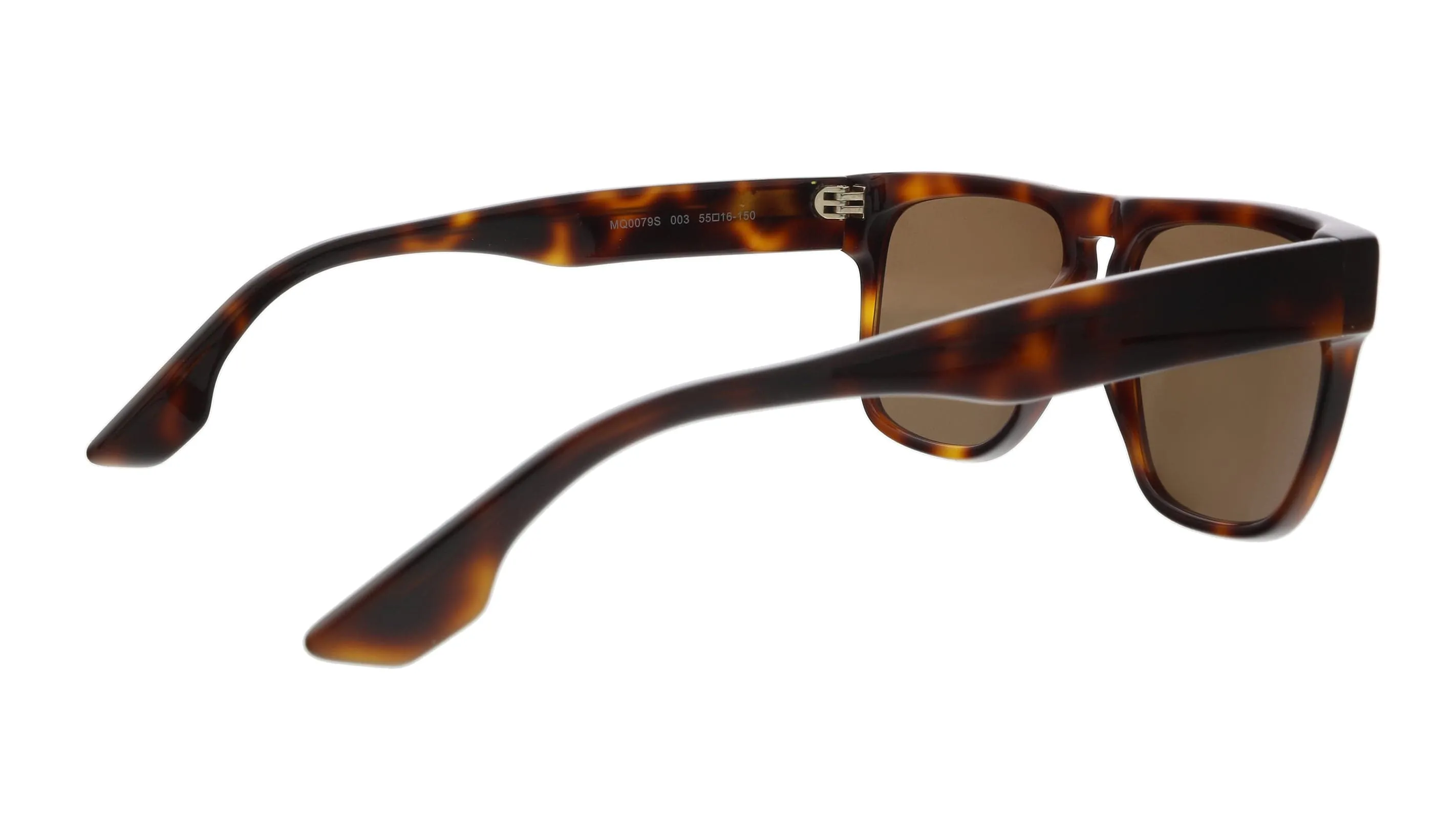McQ MQ0079S-003 Havana Rectangle Sunglasses