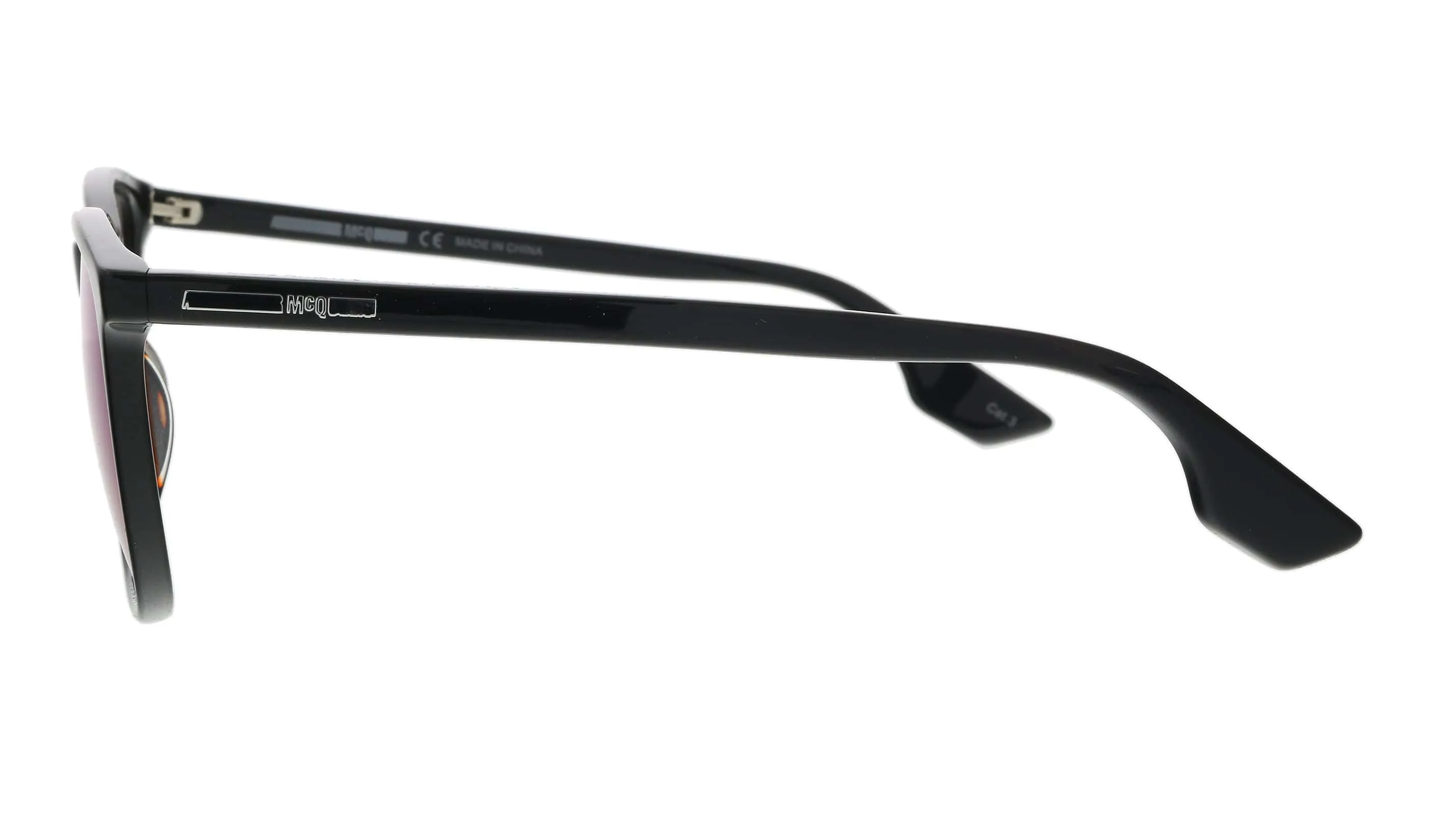 McQ MQ0080S-002 Black Rectangle Sunglasses