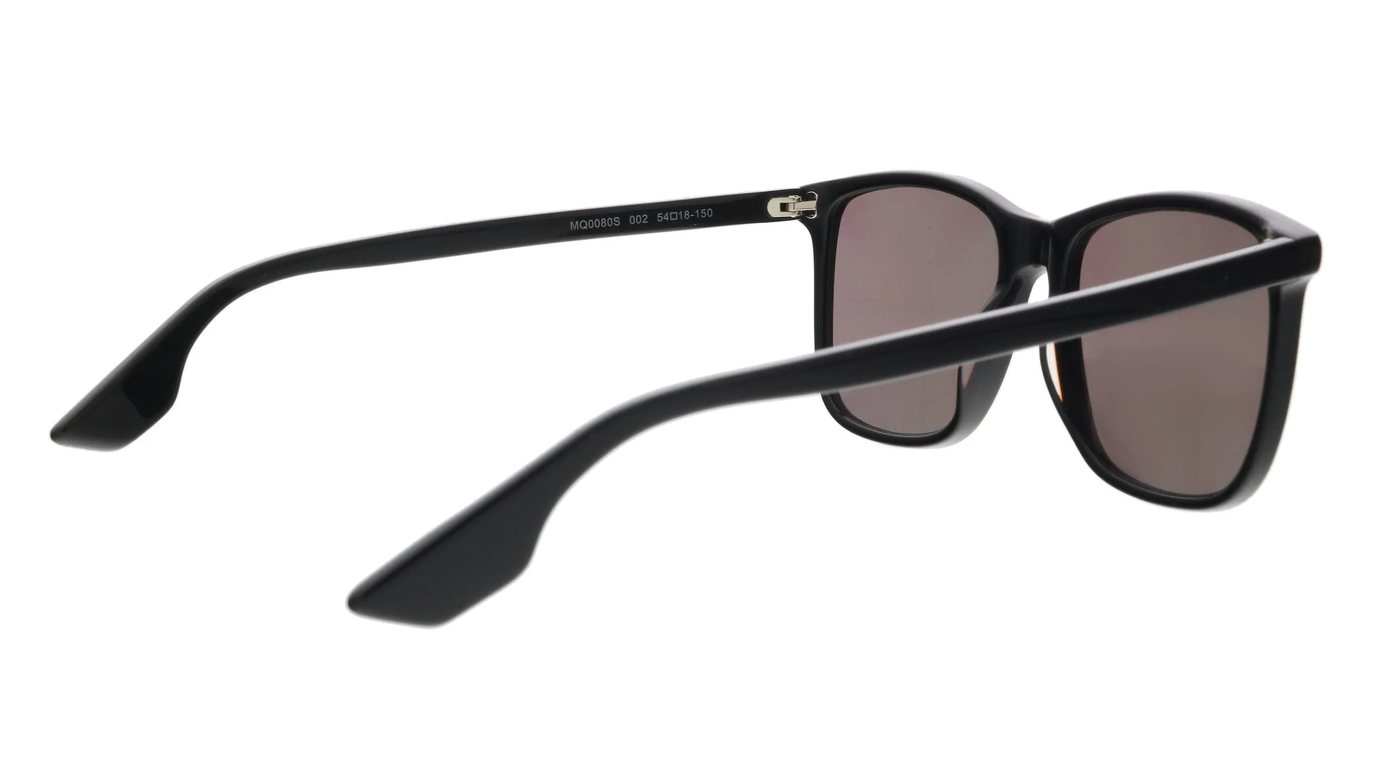 McQ MQ0080S-002 Black Rectangle Sunglasses