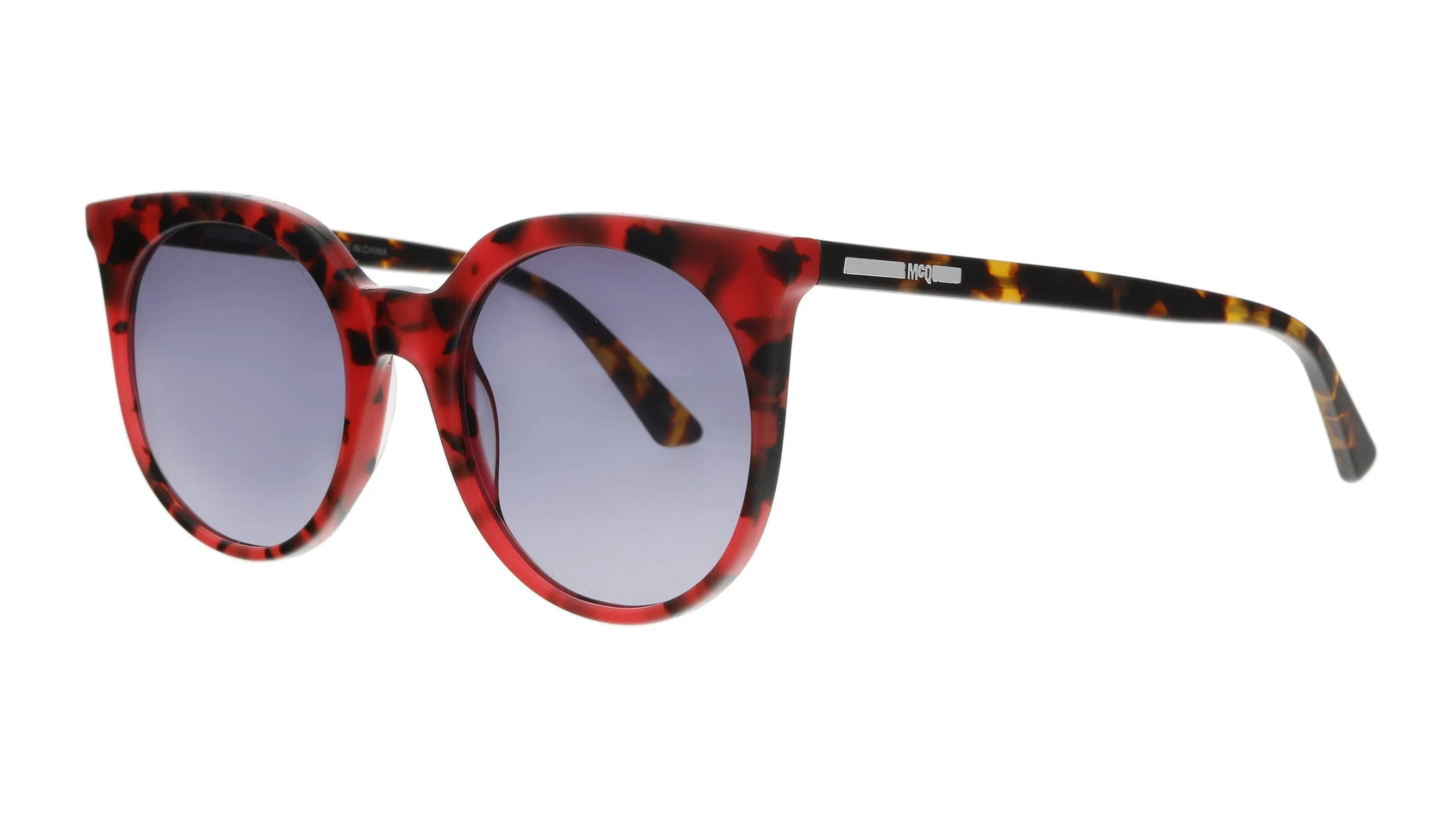 McQ MQ0124S-005 Red Cateye Sunglasses