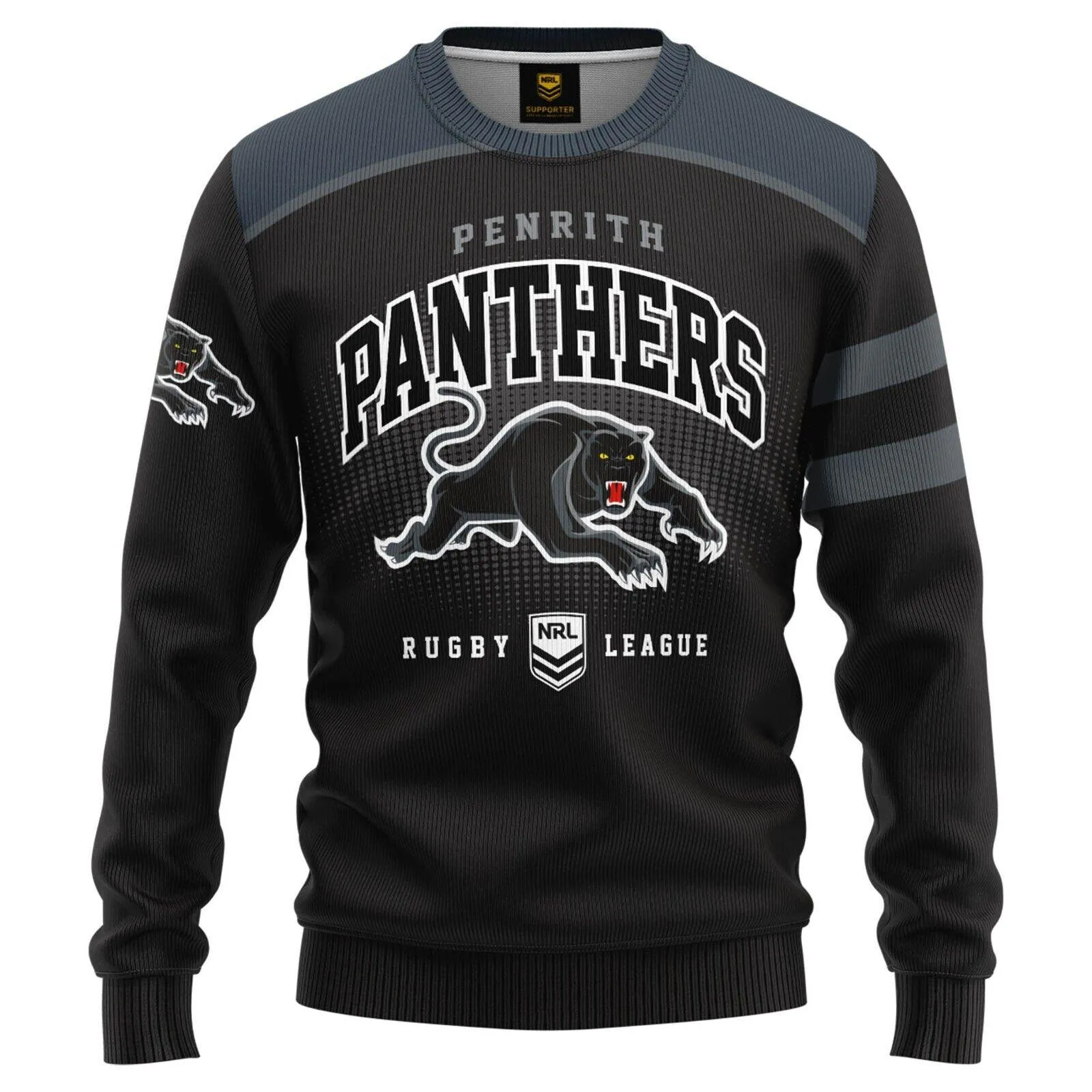 NRL Kids 40/20 Pullover - Penrith Panthers - Infant Baby - Light Jumper