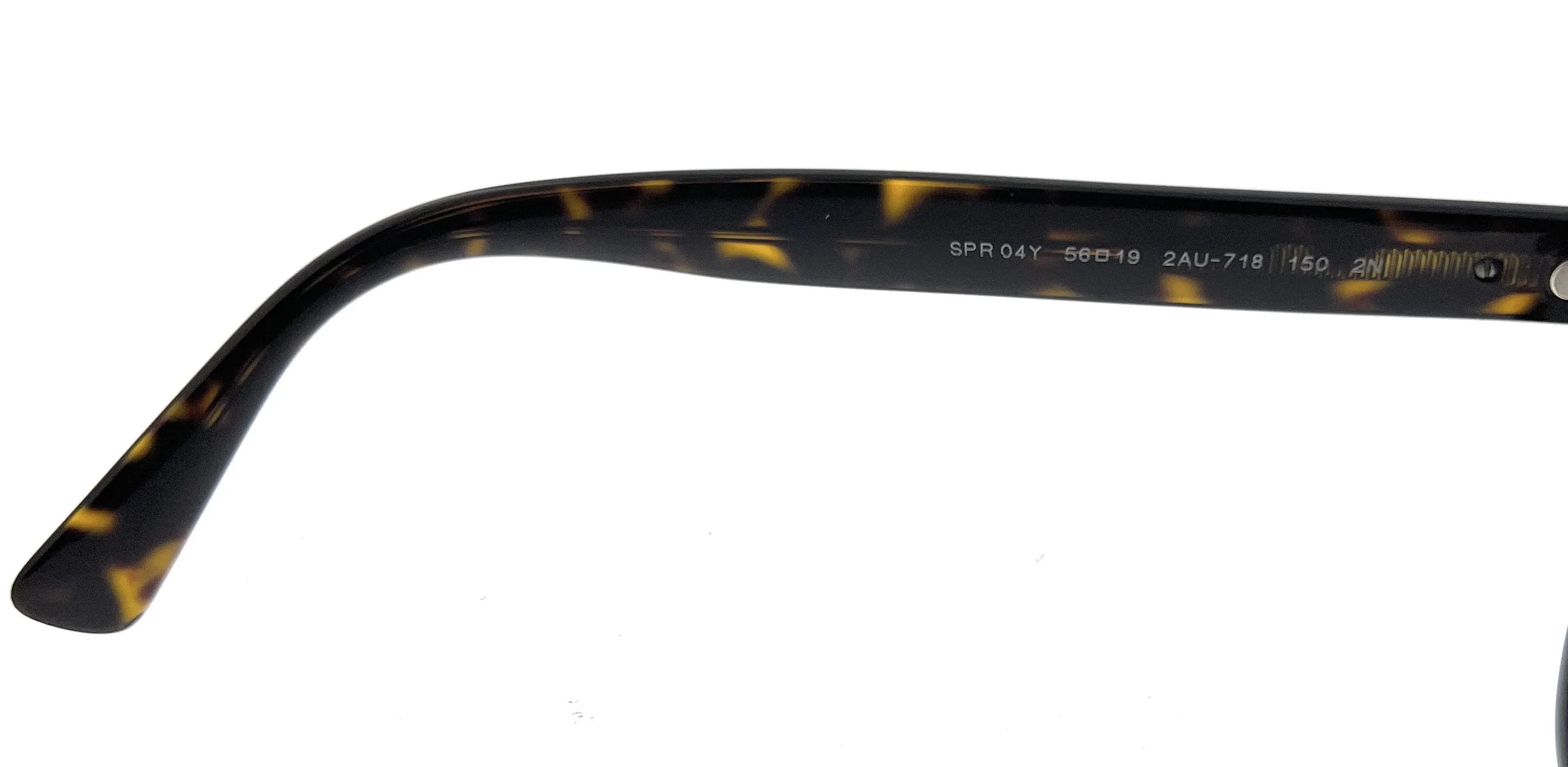 Prada 0PR 04YS 2AU718 Tortoise Square Sunglasses