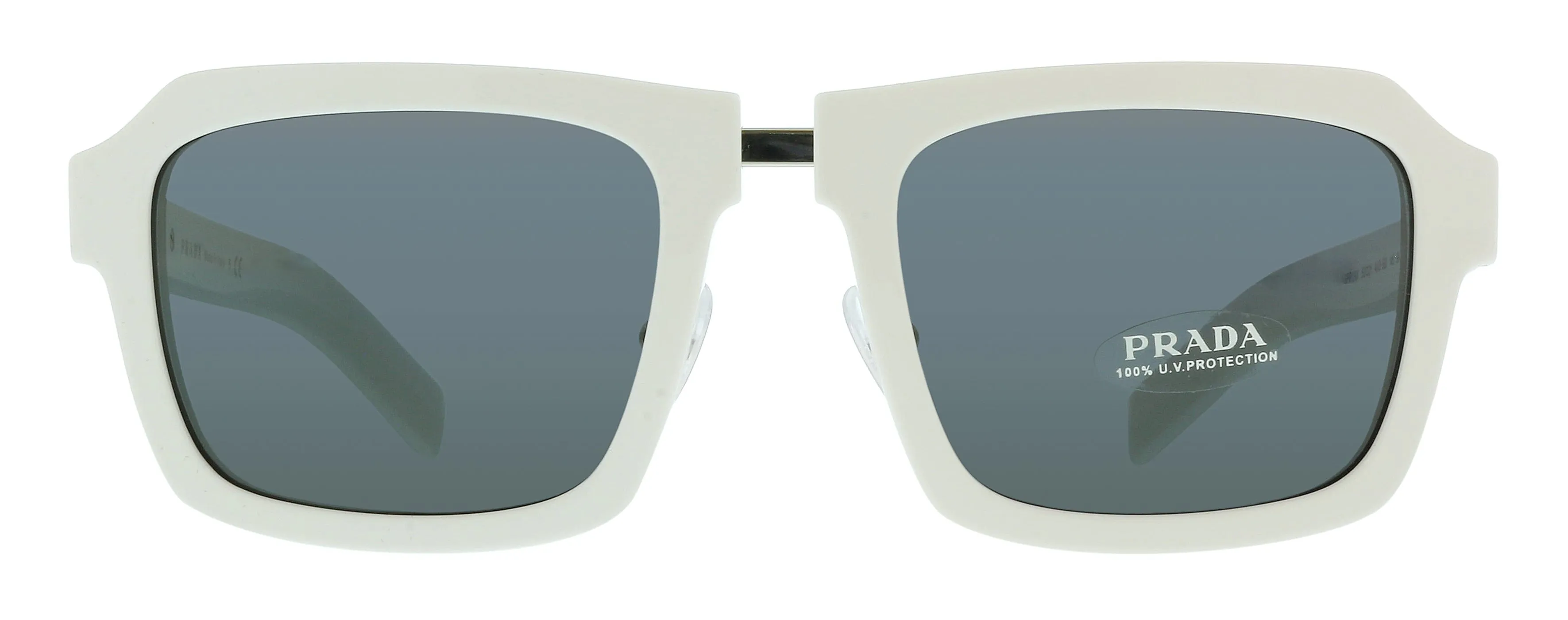 Prada 0PR 09XS 4AO5S0 White Square Sunglasses