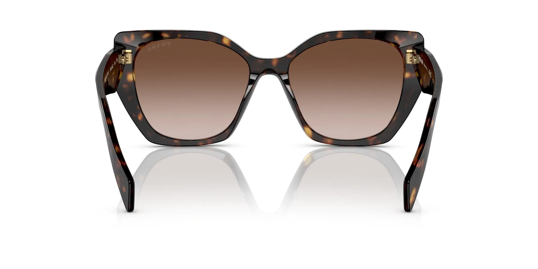 Prada 0PR 19ZS 2AU6S1 Tortoise Square Sunglasses