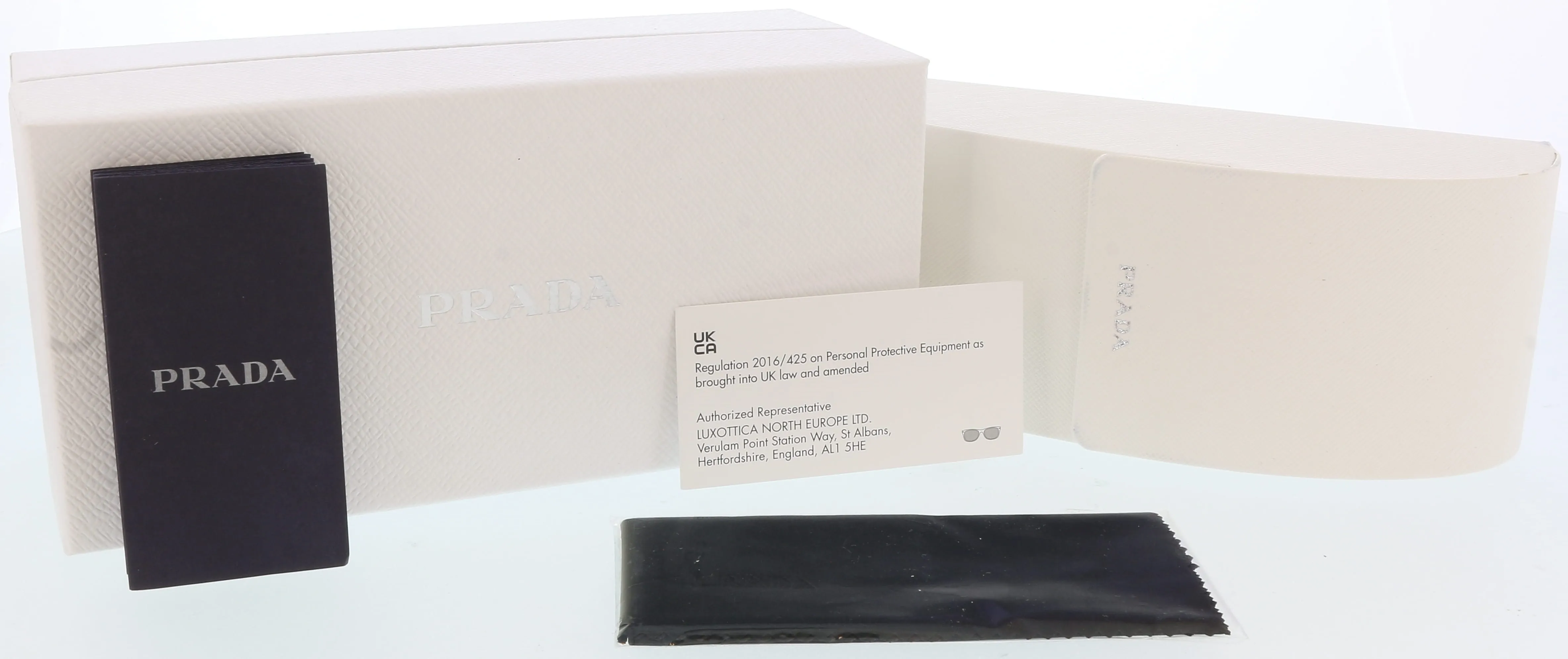 Prada 0PR 20XS 03F1P158 Square Full Rim Brown Sunglasses