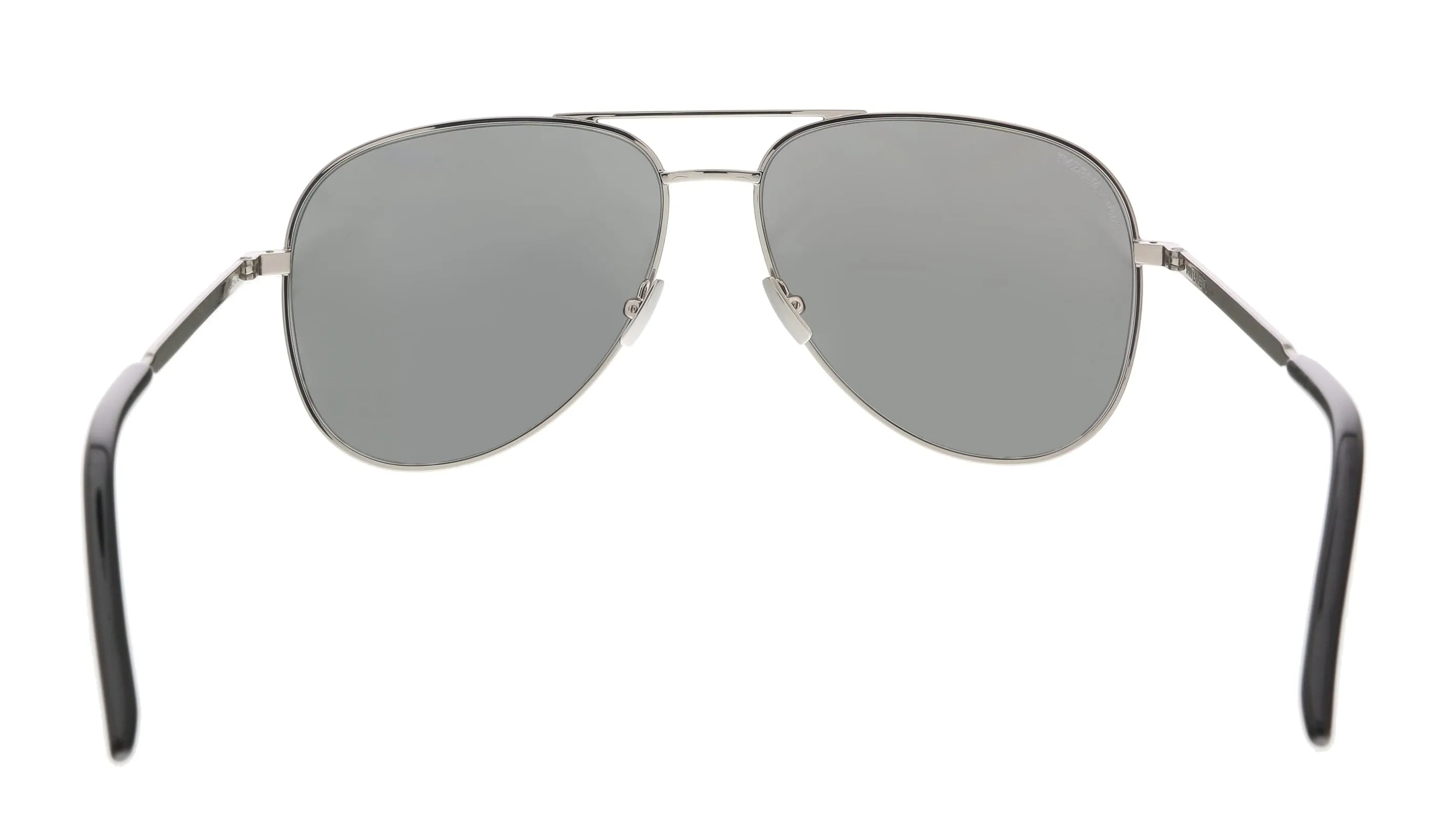 Saint Laurent CLASSIC 11 FOLK-003  Silver  Aviator Sunglasses