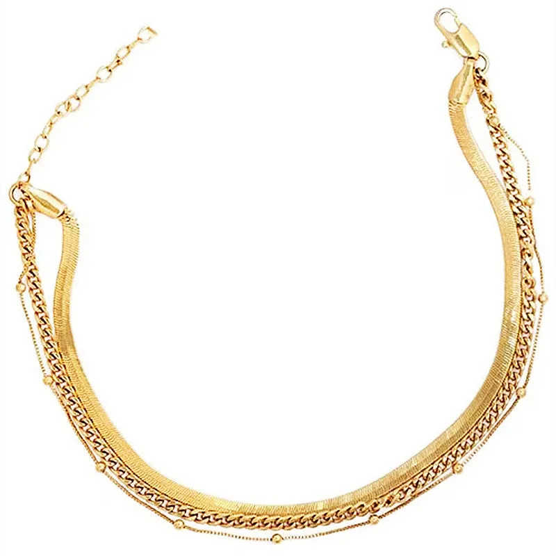 Stylish Beach Bracelet for Men | Gold Chain