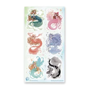 Stylish Seas Sticker Sheet