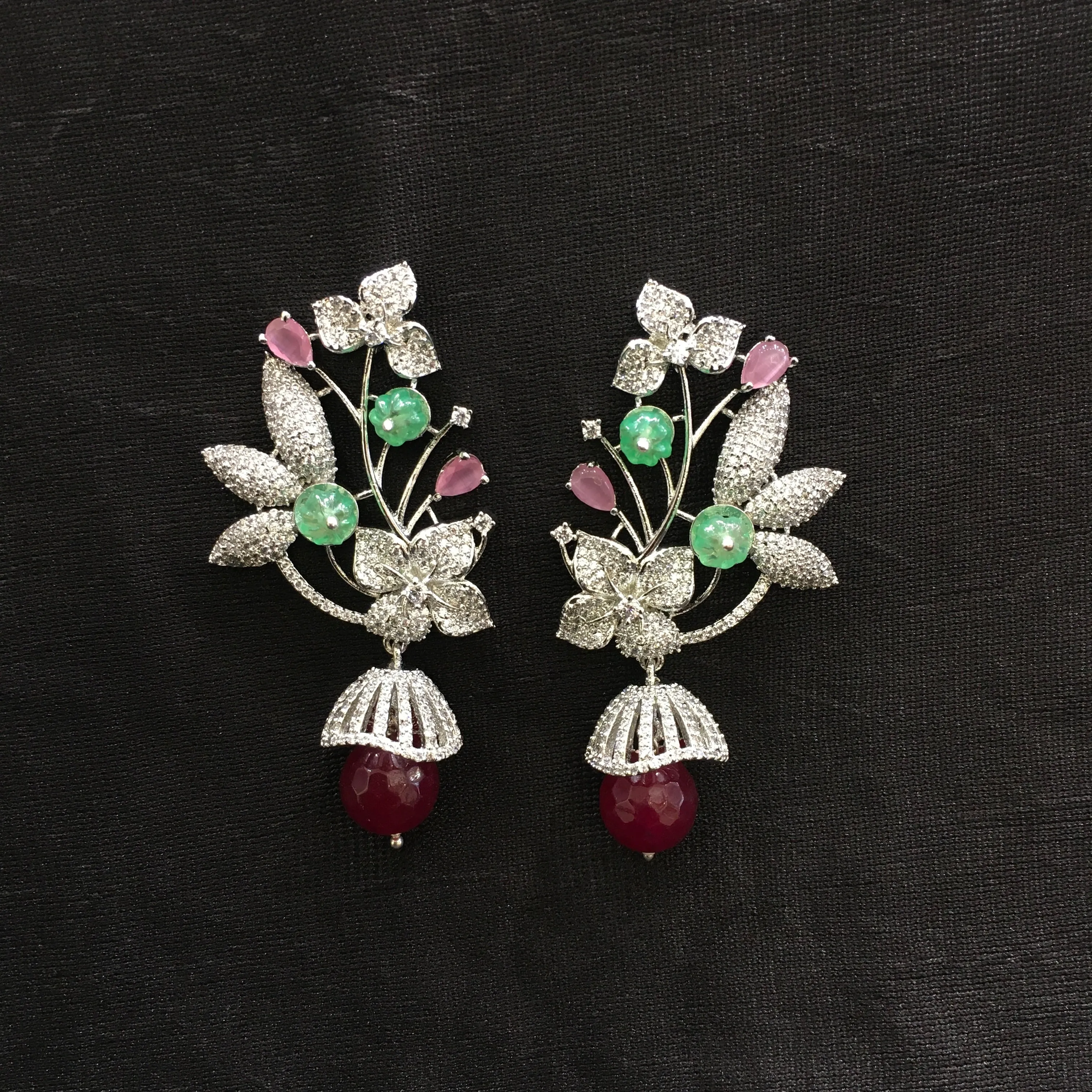 Stylish Zircon/AD Light Earring 6020-68