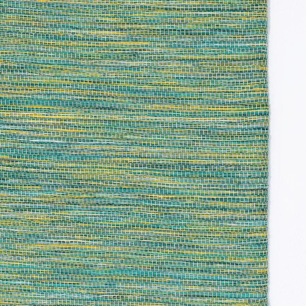 Tapis artisanal en fibres naturelles 200x150 - Vert