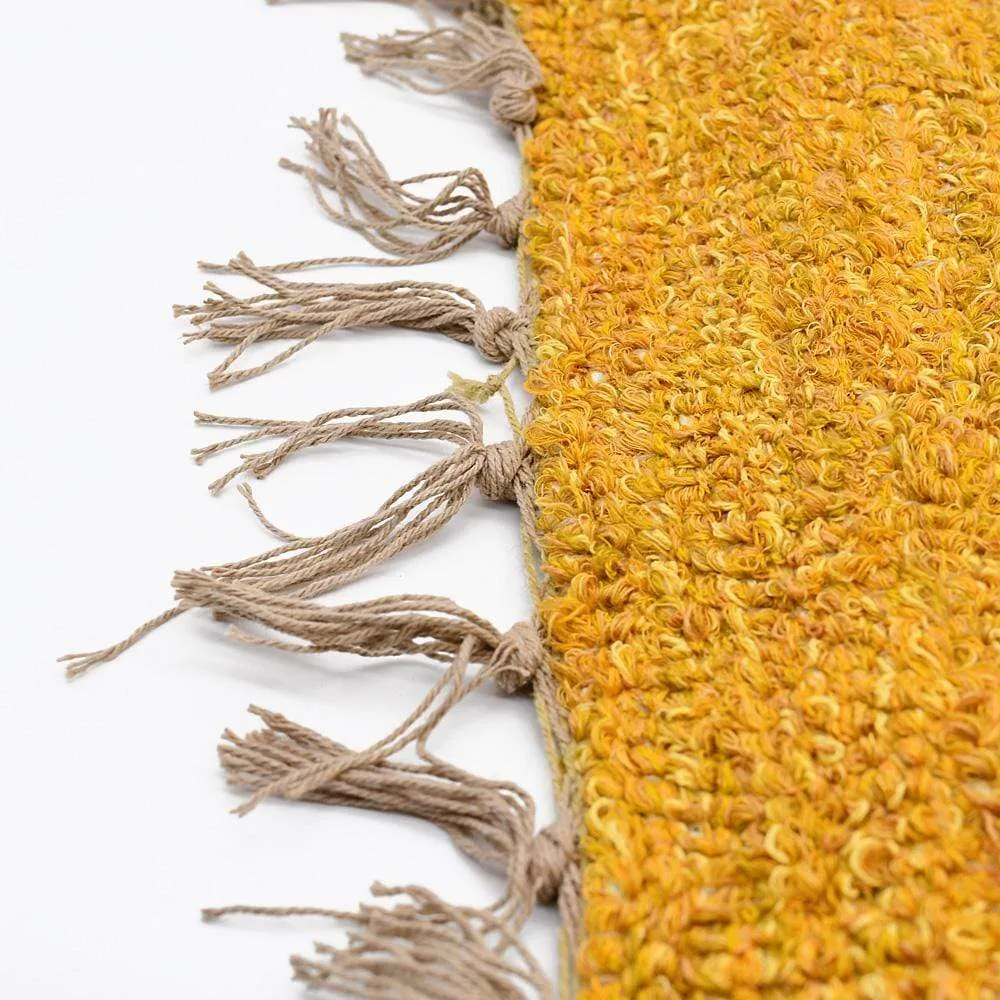 Tapis Artisanal - Ocre