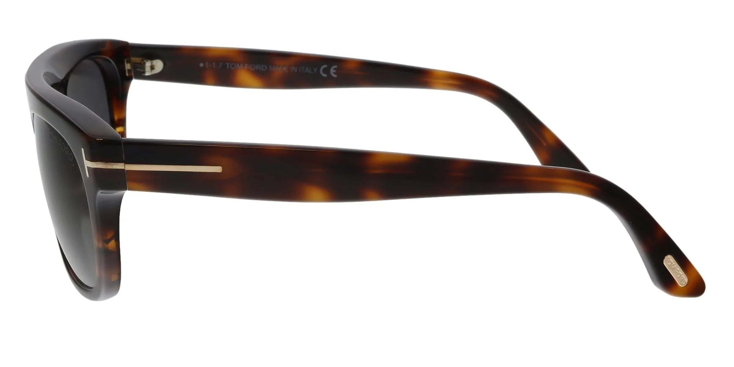 Tom Ford FT0594 52A Federico-02 Havana Rectangular Sunglasses