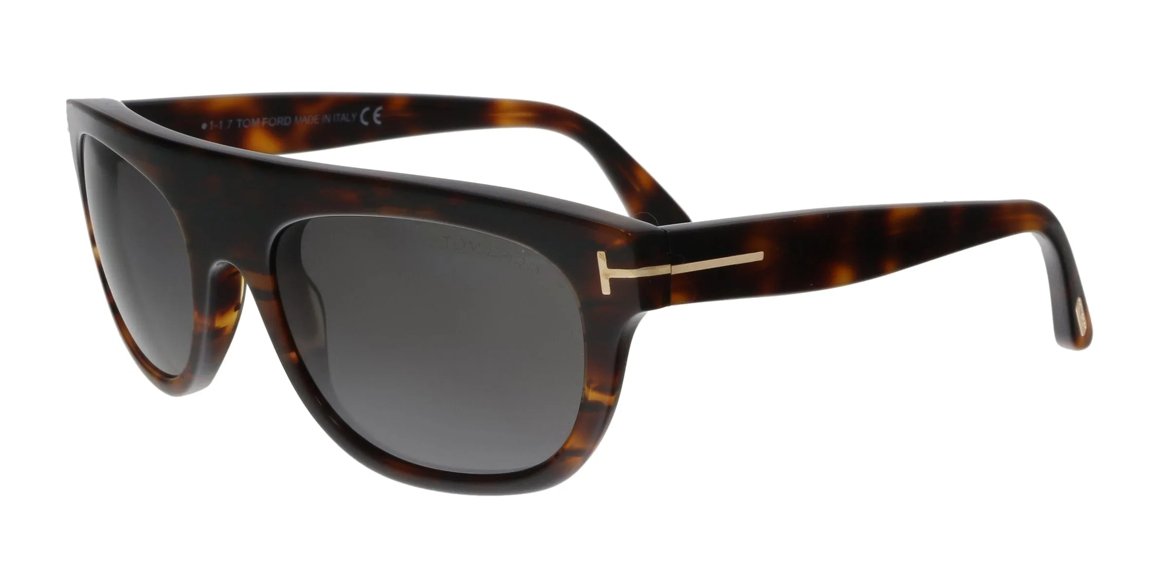 Tom Ford FT0594 52A Federico-02 Havana Rectangular Sunglasses