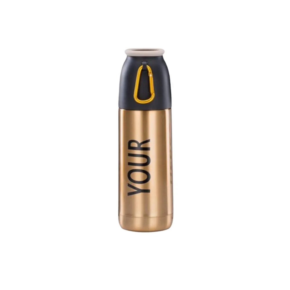 YOUR Gold SUS 304 Stainless Steel Vacuum Insulation Travel Tumbler