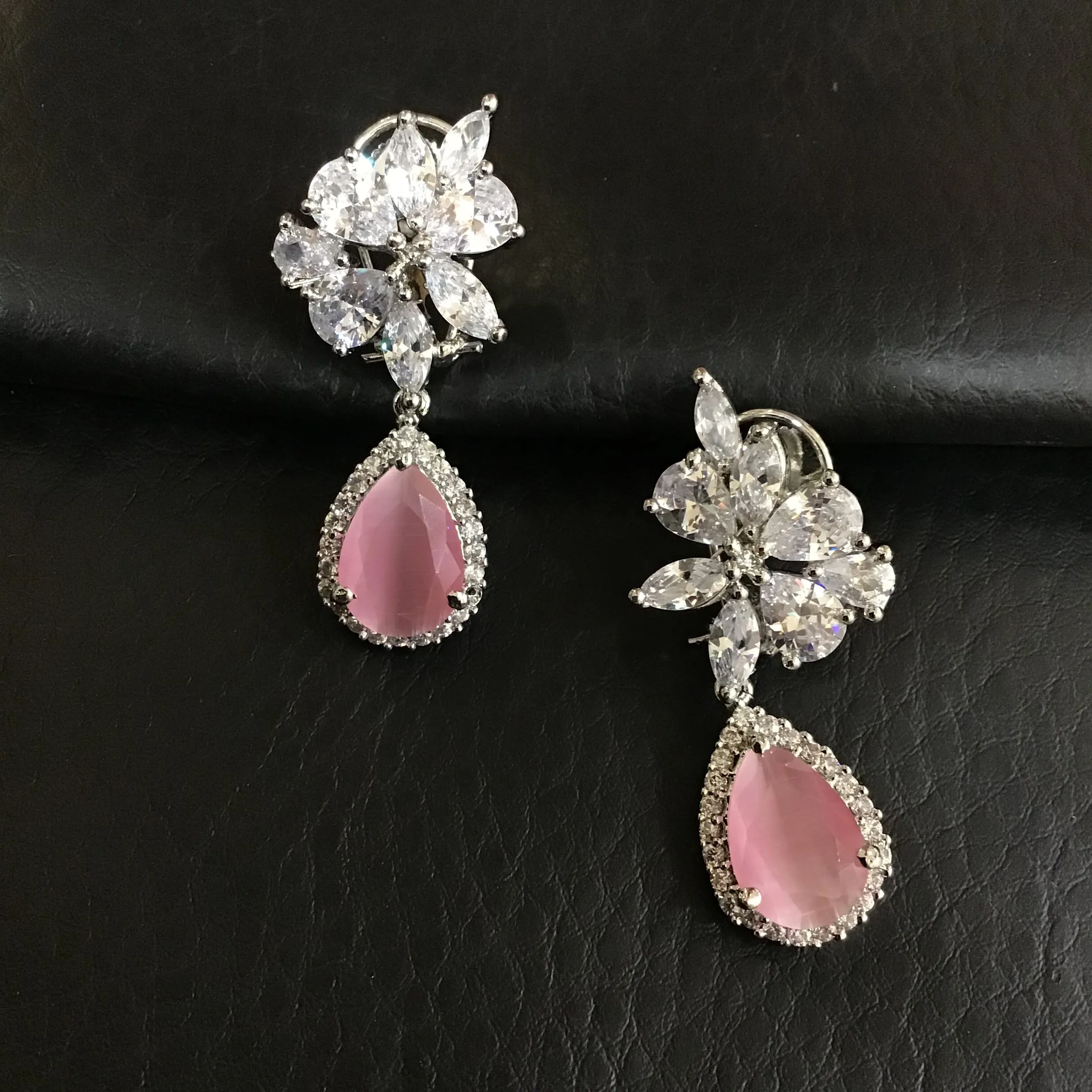 Zircon/AD Earring 1103-69